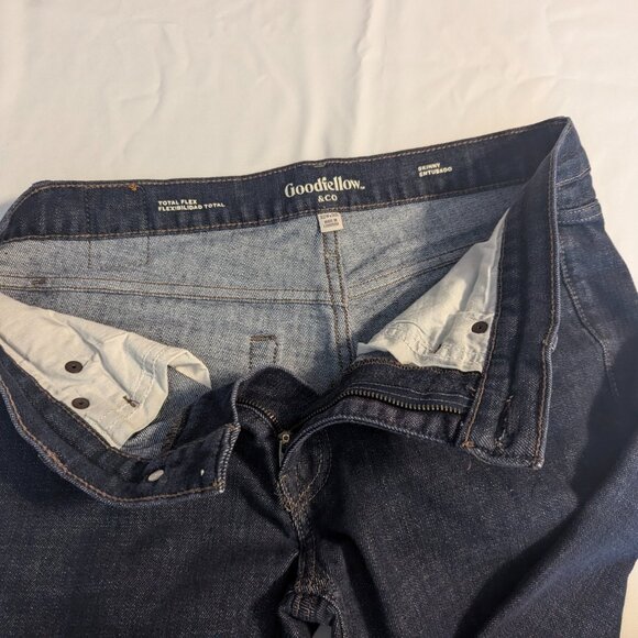 Goodfellow & Co. Dark Wash Skinny Jeans 32x30 - Picture 4 of 13
